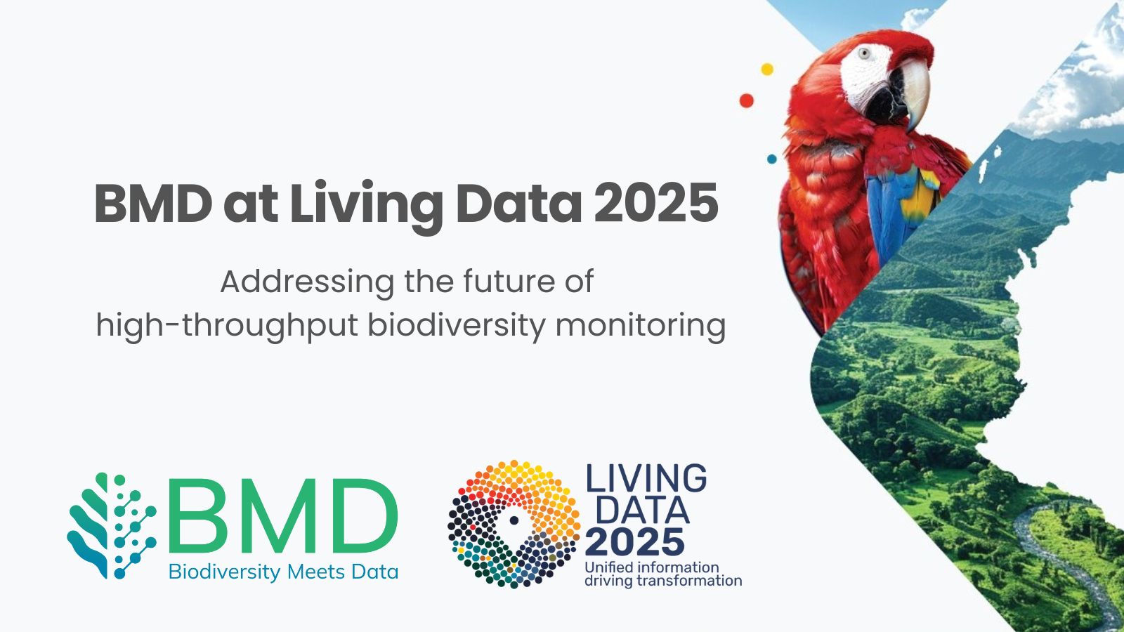 BMD at Living Data 2025: Addressing the future of high-throughput biodiversity monitoring